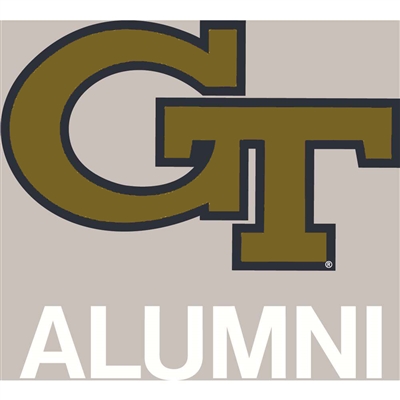 Georgia Tech Yellow Jackets Transfer Decal - Alumni
