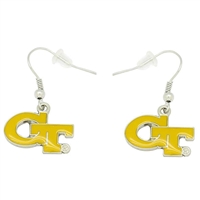 Georgia Tech Yellow Jackets Dangler Earrings