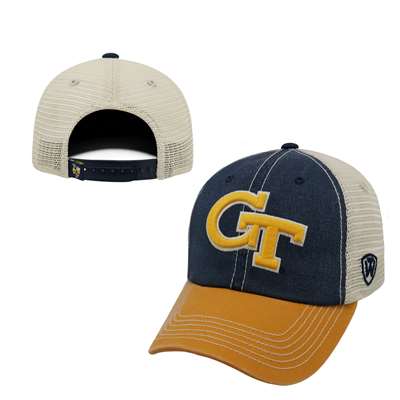 Georgia Tech Yellow Jackets Top of the World Offroad Trucker Hat