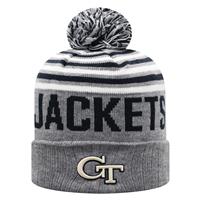 Georgia Tech Yellow Jackets Top of the World Ensuing Cuffed Knit Beanie