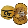 Georgia Tech Yellow Jackets Stuffed Bear in a Ball