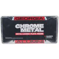 Georgia Bulldogs Metal Alumni Inlaid Acrylic License Plate Frame