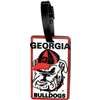 Georgia Bulldogs Soft Luggage/Bag Tag