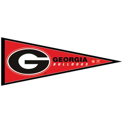 Georgia Bulldogs Pennant 12" X 30"