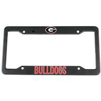 Georgia Bulldogs Plastic License Plate Frame