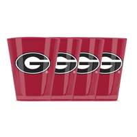 Georgia Bulldogs Shot Glass - 4 Pack