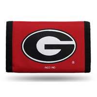 Georgia Bulldogs Nylon Tri-Fold Wallet