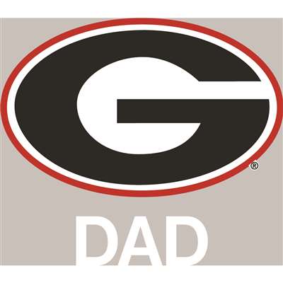 Georgia Bulldogs Transfer Decal - Dad
