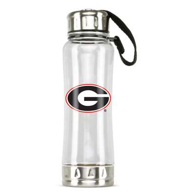 Georgia Bulldogs Clip-On Water Bottle - 16 oz