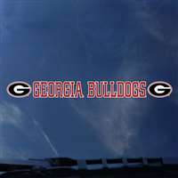 Georgia Bulldogs Automotive Transfer Decal Strip