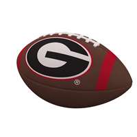 Georgia Bulldogs Official Size Composite Stripe Football