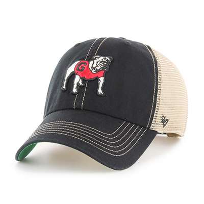Georgia Bulldogs 47' Brand Trawler Clean Up Adjustable Hat - Black