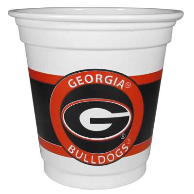 Georgia Bulldogs Mini Plastic Gameday Cup - 18 Count