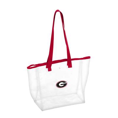 Georgia Bulldogs Clear Stadium Tote Bag