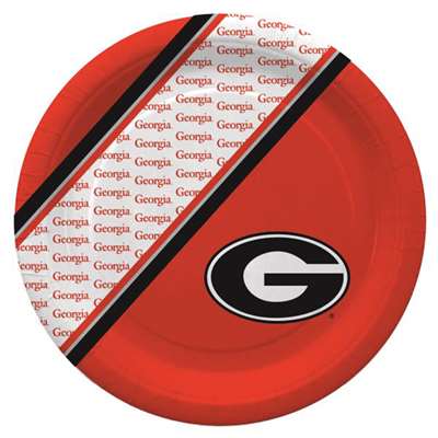 Georgia Bulldogs Disposable Paper Plates - 20 Pack
