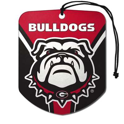 Georgia Bulldogs Shield Air Fresheners - 2 Pack