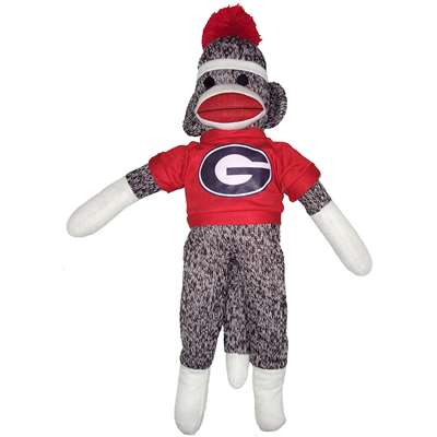 Georgia Bulldogs Sock Monkey - 20"