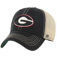 Georgia Bulldogs 47 Brand Trawler Clean Up Adjustable Hat - Black