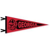 Georgia Bulldogs Wool Felt Pennant - 9" x 24"