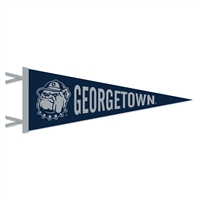 Georgetown Bulldogs Wool Felt Pennant - 9" x 24"