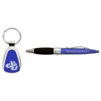Gonzaga Pen And Keytag Gift Set - Blue