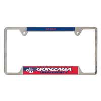 Gonzaga Bulldogs Metal Chrome License Plate Frame