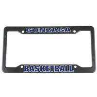Gonzaga Bulldogs Plastic License Plate Frame - Basketball