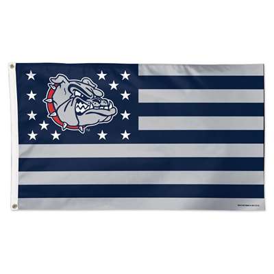 Gonzaga Bulldogs Flag By Wincraft 3' X 5' - Stars and Stripes