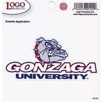 Gonzaga Bulldogs Logo Decal - 2.25" x 4.5"