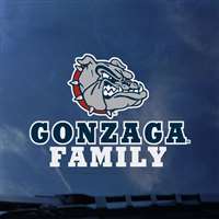 Gonzaga Bulldogs Transfer Decal - Family