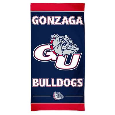 Gonzaga Bulldogs Spectra Beach Towel