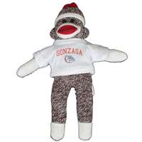 Gonzaga Bulldogs Sock Monkey - White Shirt