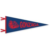 Gonzaga Bulldogs Wool Felt Pennant - 9" x 24"