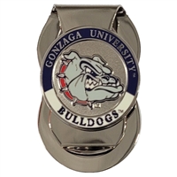 Gonzaga Bulldogs Metal Money Clip