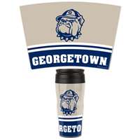 Georgetown Hoyas 16oz Plastic Travel Mug