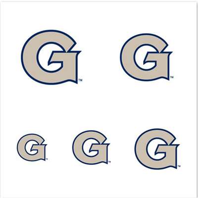 Georgetown Hoyas Fingernail Tattoos - 4 Pack