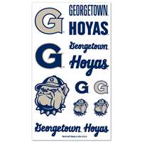 Georgetown Hoyas Temporary Tattoos