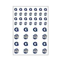 Georgetown Hoyas Small Sticker Sheet - 2 Sheets