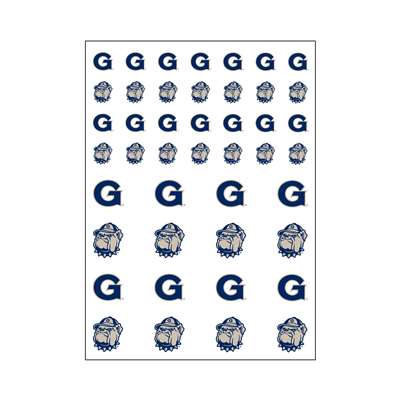 Georgetown Hoyas Small Sticker Sheet - 2 Sheets