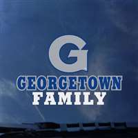 Georgetown Hoyas Transfer Decal - Family