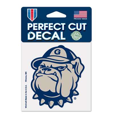Georgetown Hoyas Full Color Die Cut Decal - 4" X 4"