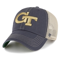 Georgia Tech Yellow Jackets 47 Brand Trawler Clean Up Adjustable Hat