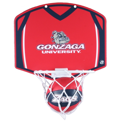 Gonzaga Mini Basketball And Hoop Set