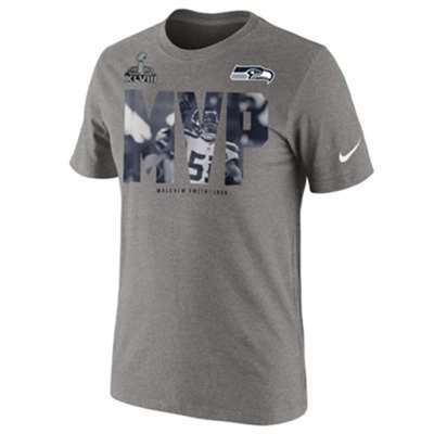 Seattle Seahawks Pride Graphic T-Shirt - White - Mens