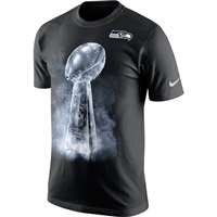 Nike Seattle Seahawks Super Bowl Champions Ice Trophy T-Shirt