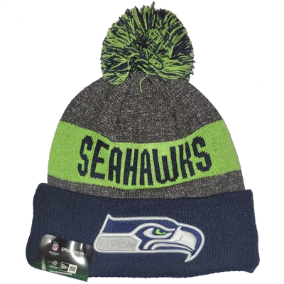 Seattle Seahawks New Era Sport Knit Beanie