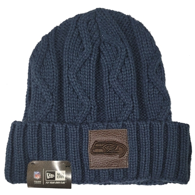 Seattle Seahawks New Era Ohana Knit Beanie