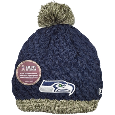 Seattle Seahawks New Era Womens Knit Beanie - Salu