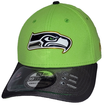 Seattle Seahawks New Era 39Thirty Gold Collection