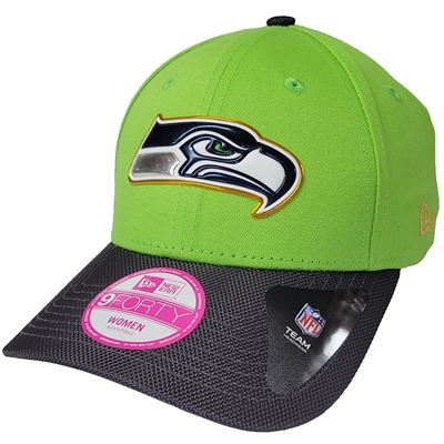 Seattle Seahawks New Era Womens 9Forty Gold Collec